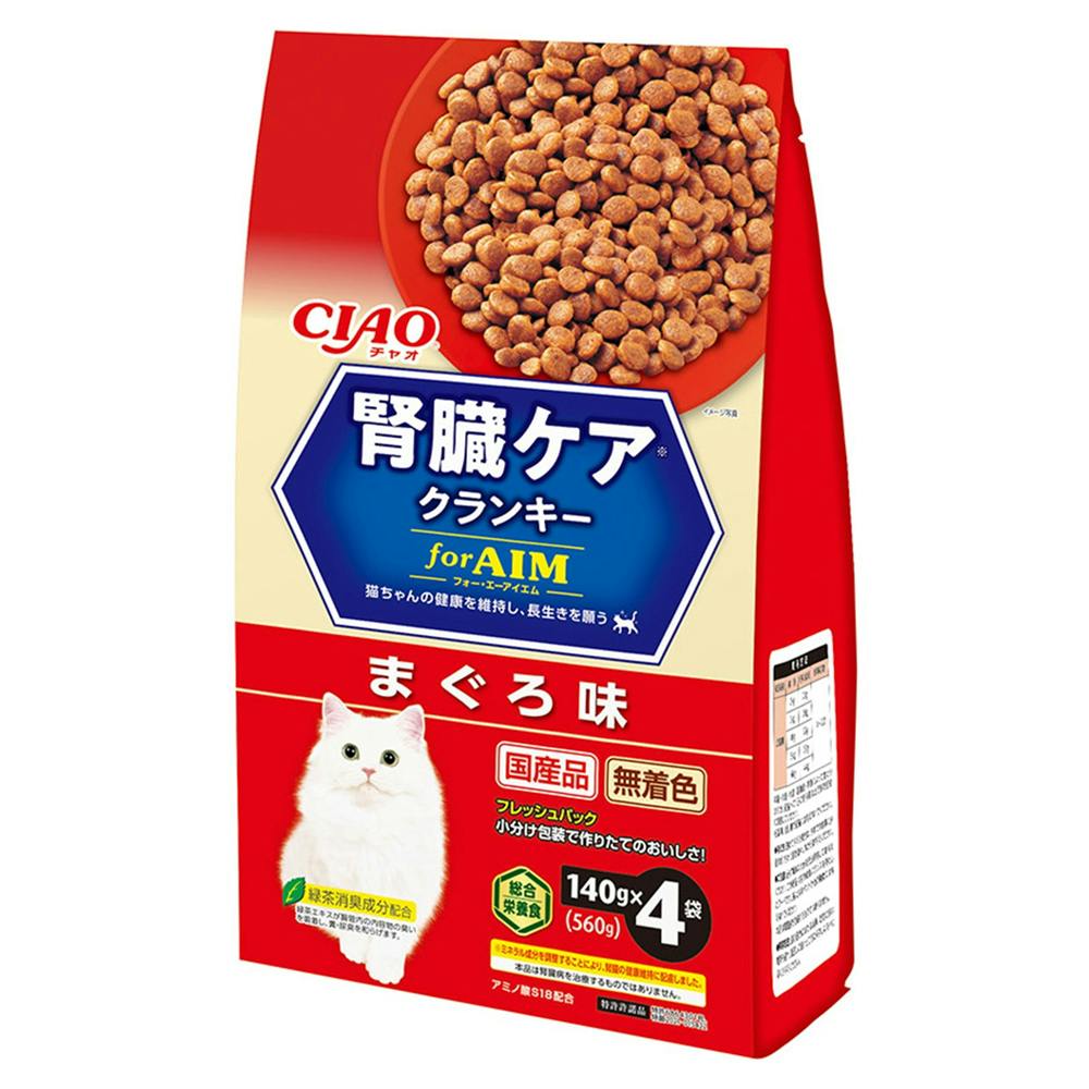 腎臓ケアクランキー まぐろ味 560g | キャットフード 通販