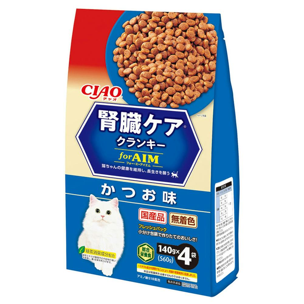 腎臓ケアクランキー かつお味 560g | キャットフード 通販