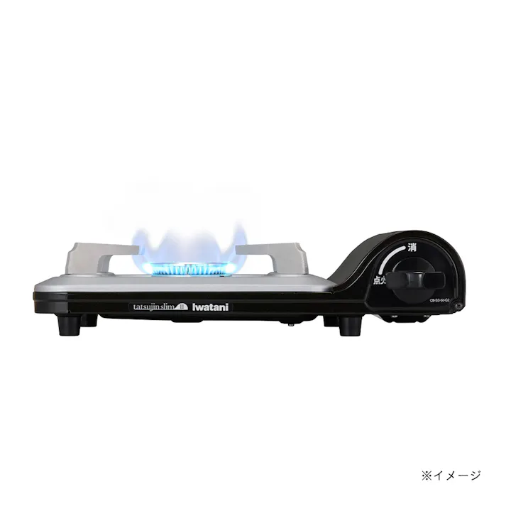 カセットフー 達人スリム3 カセットコンロ ブラック CB-SS-50-C2