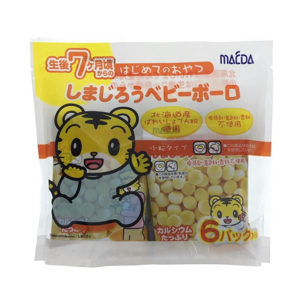 しまじろうベビーボーロ 小粒タイプ 12g×6パック入り 生後7ヶ月頃から