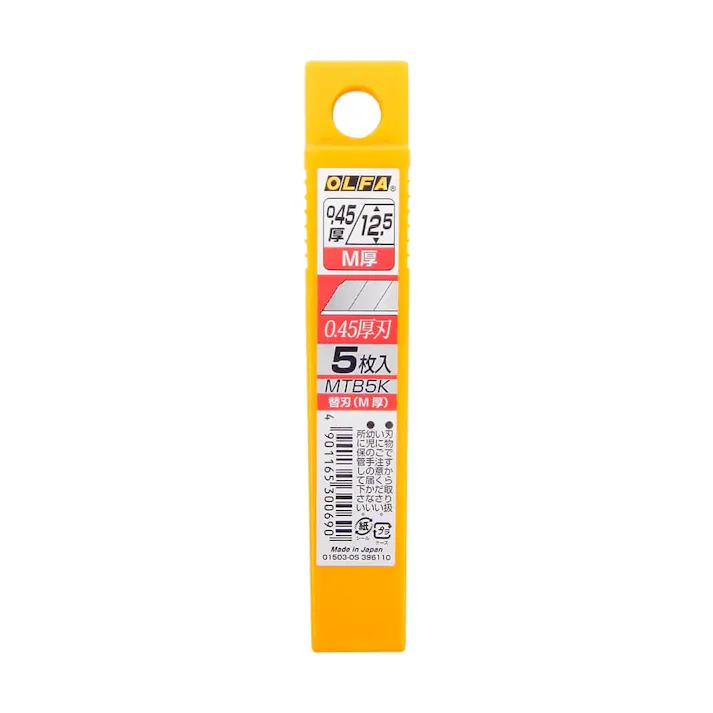 オルファ OLFA カッターナイフ用 M厚 MTB5K 替刃 5枚入