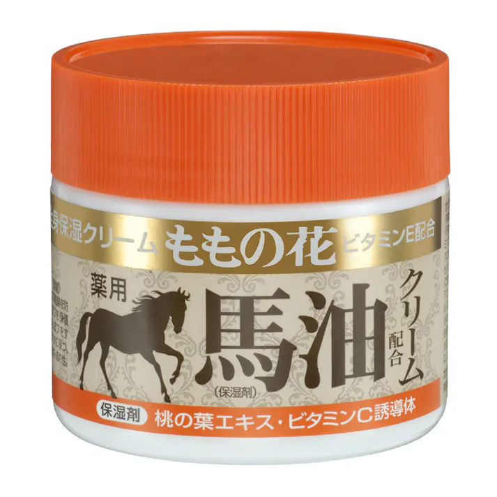 ももの花 薬用馬油配合クリーム