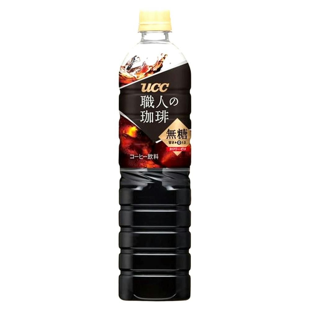 ケース販売】UCC 職人の珈琲 無糖 900ml×12本 | 飲料・水・お茶