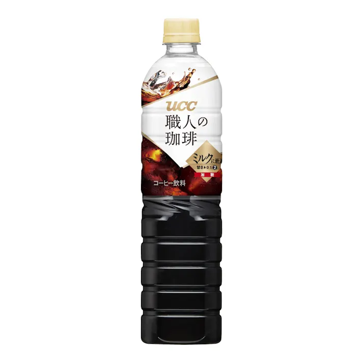 【ケース販売】UCC 職人の珈琲 ミルクに最適 900ml×12本