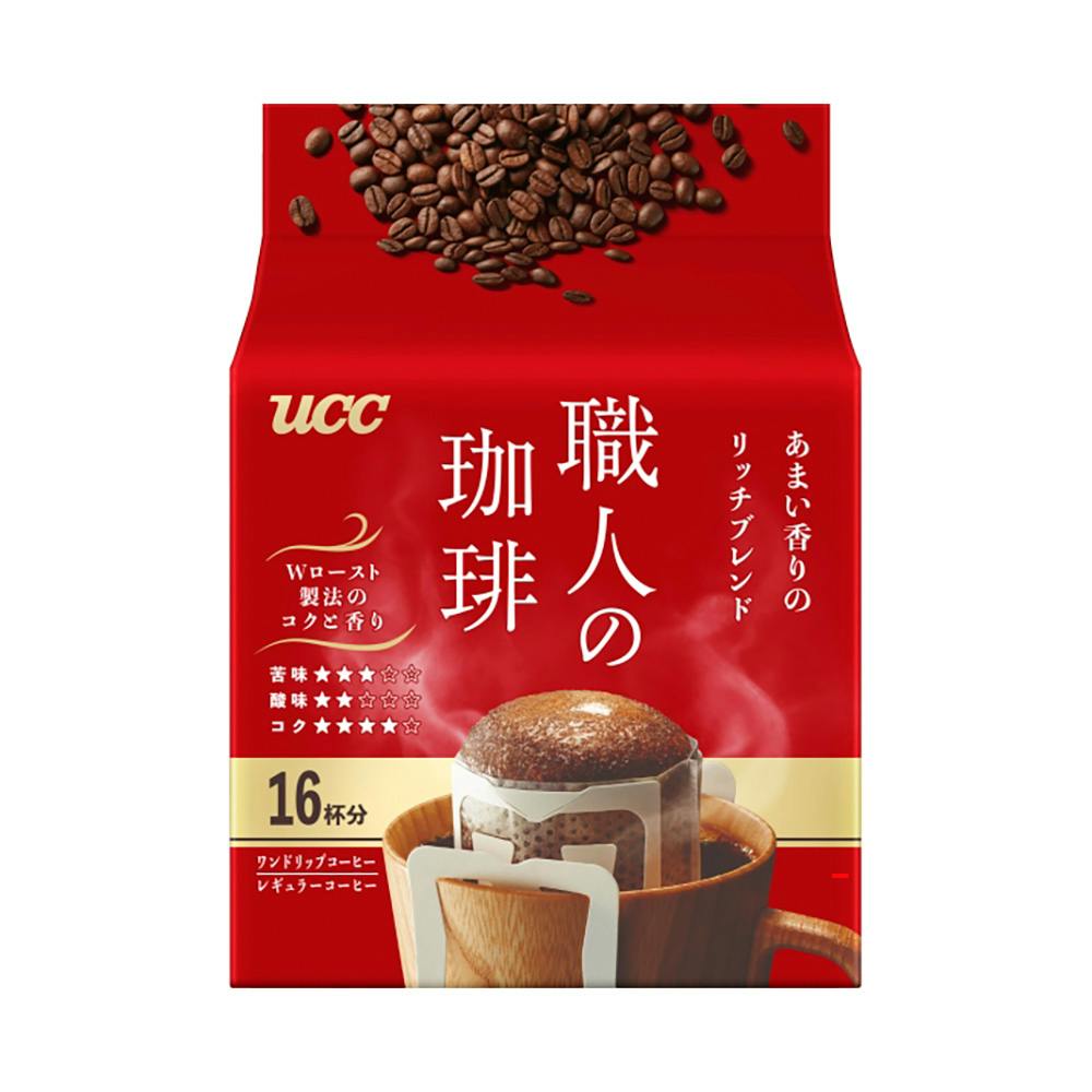 UCC職人の珈琲 あまい香りのリッチブレンド 16杯分