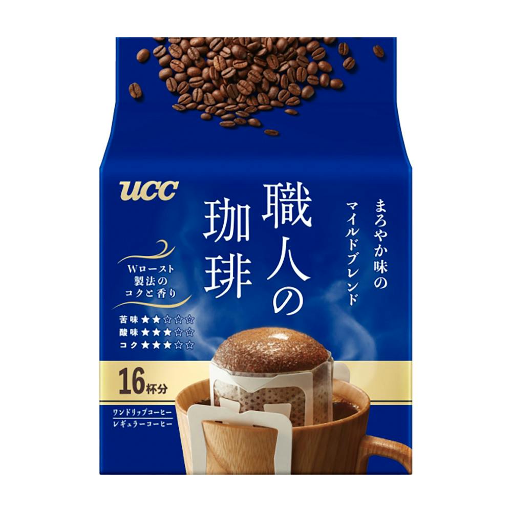 UCC職人の珈琲 まろやか味のマイルドブレンド 16杯分