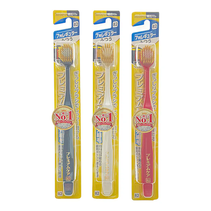 B-3603M プレミアムケア ハブラシ 7列 レギュラー ふつう 1本