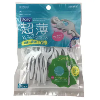 デイリー 超薄 Y型スムーズフロス 30本入