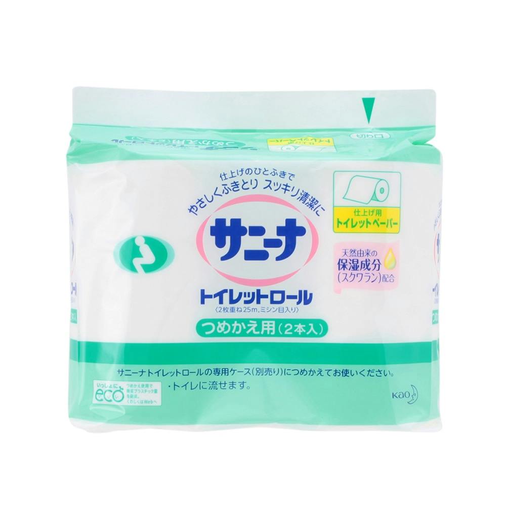 花王 サニーナ トイレットロール 詰替25m×2本(販売終了) | 生活