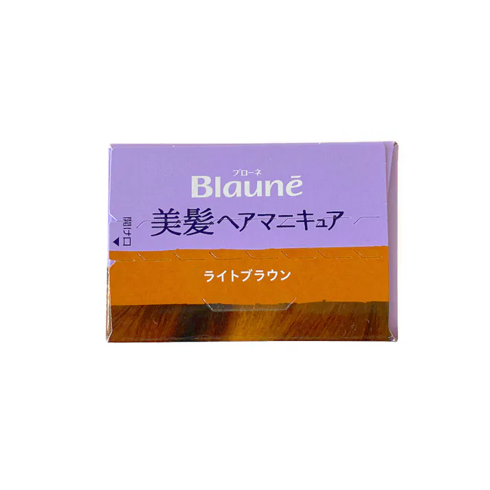 ブローネ 美髪ヘアマニキュア ライトブラウン クシつき
