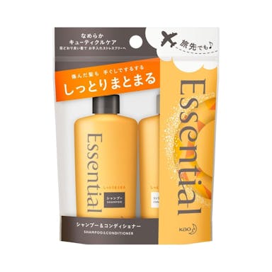 花王 エッセンシャル しっとりまとまる ミニセット 各45ml