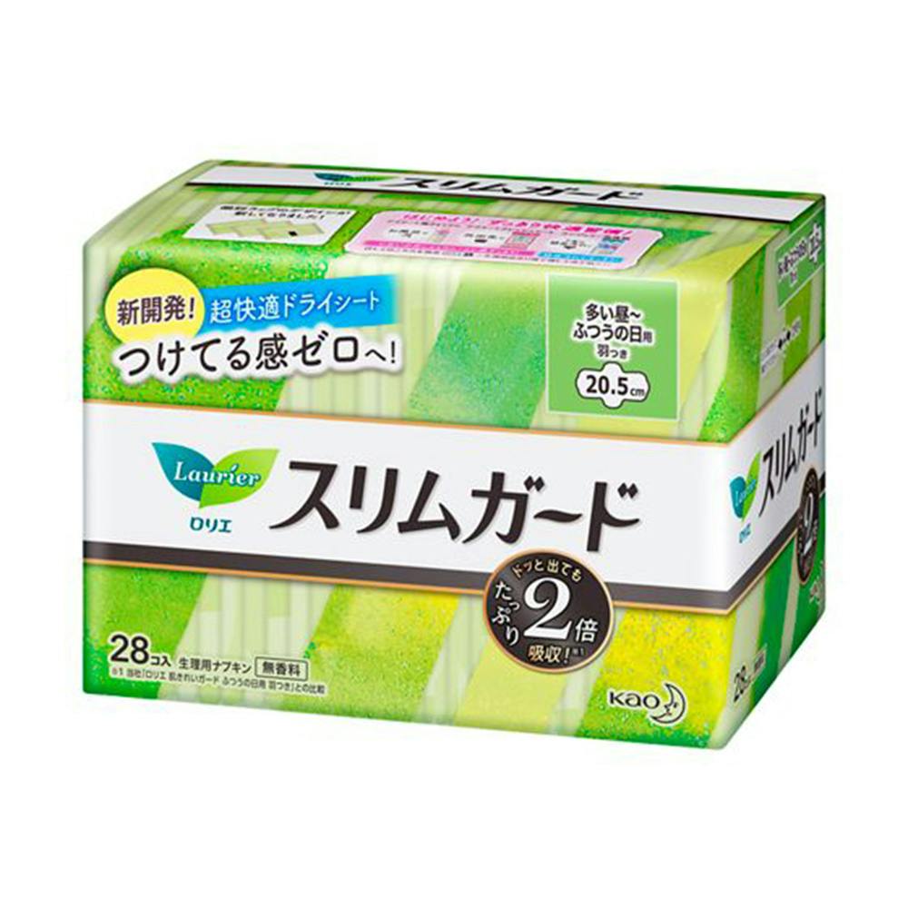 花王 ロリエ スリムガード 多い昼 ふつうの日用 羽つき ２８個 ホームセンター通販 カインズ