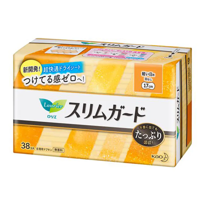 ロリエ スリムガード 軽い日用 羽なし 38個