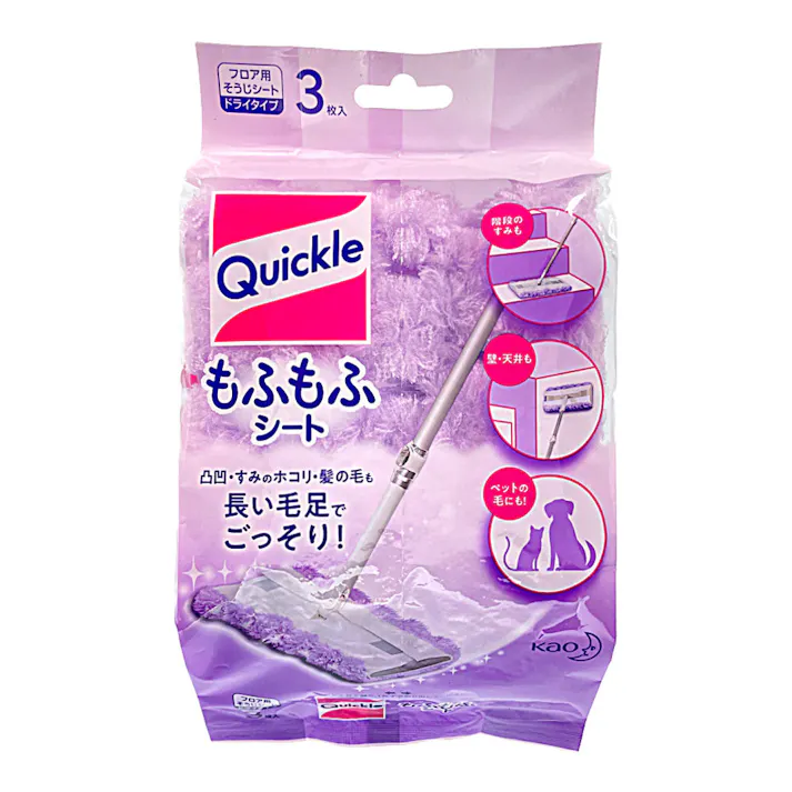 クイックルワイパー もふもふシート 3枚