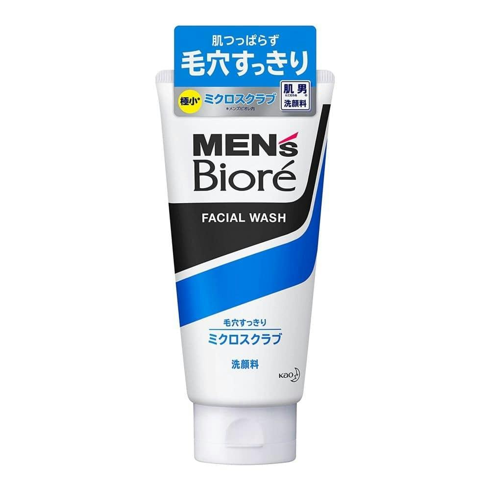 メンズビオレ メンズビオレ ミクロスクラブ洗顔 130g | メンズコスメ・男性用化粧品
