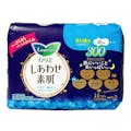 花王 ロリエ しあわせ素肌 ふんわりタイプ 多い夜用300 羽つき 10個