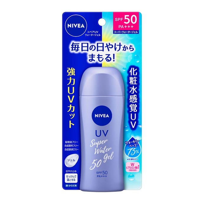 【ポイント10倍】花王 ニベアサン ウォータージェル SPF50 ボトル 80g(販売終了)