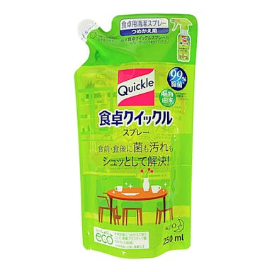 花王 食卓クイックルスプレー ほのかな緑茶の香り 詰替 250ml