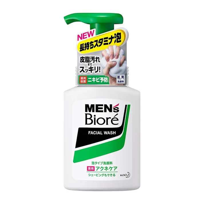 メンズビオレ 泡タイプ薬用アクネケア洗顔 本体 150ml