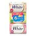 花王 ホワイト石鹸 3つの香り バスサイズ 130g×6個パック(販売終了)
