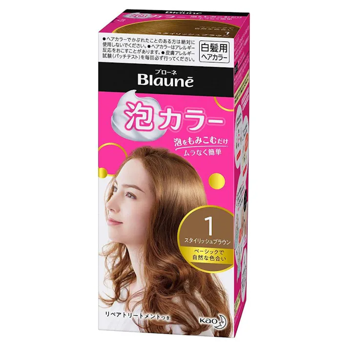 ブローネ 泡カラー 1 スタイリッシュブラウン