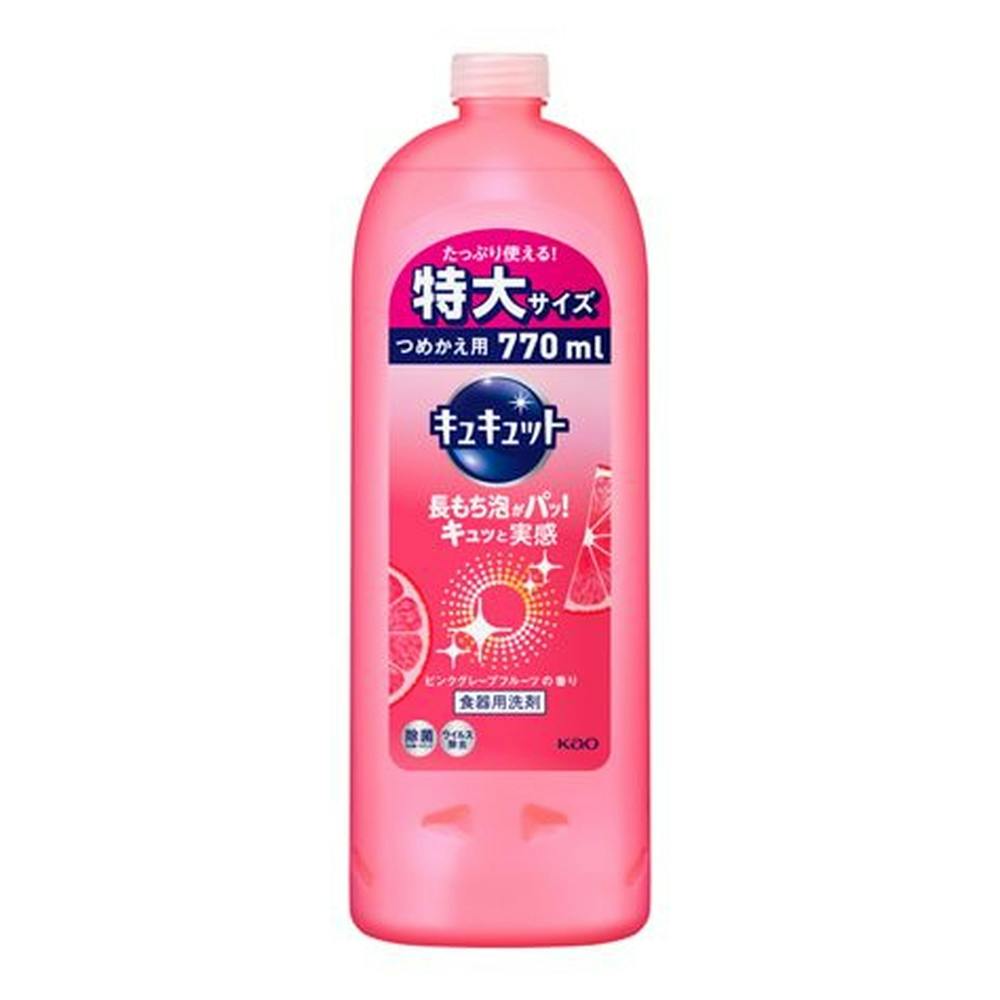 花王 キュキュット ピンクグレープフルーツの香り 詰替 ７７０ｍｌ｜ホームセンター通販【カインズ】