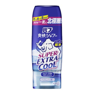花王 バブ爽快シャワー スーパーエクストラクールジェル アイスミントの香り 210g(販売終了)