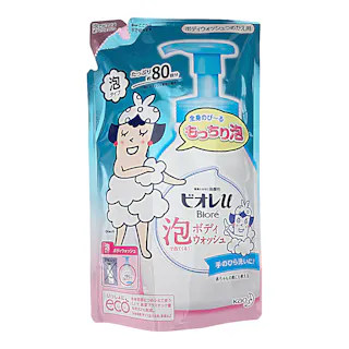 ビオレu 泡で出てくるボディウォッシュ やさしいフレッシュフローラルの香り(微香性) 詰替 480ml