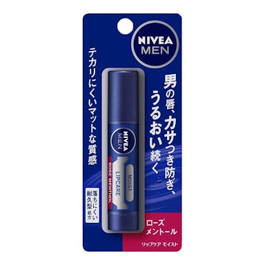 M2_花王 ニベアメン リップケア モイスト ローズメントールの香り 3.5g