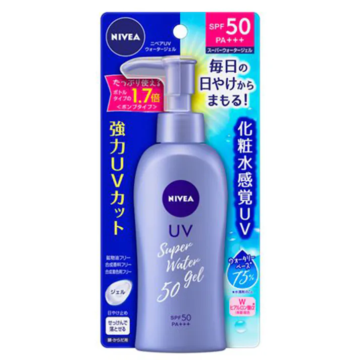 ニベア UV ウォータージェル SPF50 ポンプ 140g
