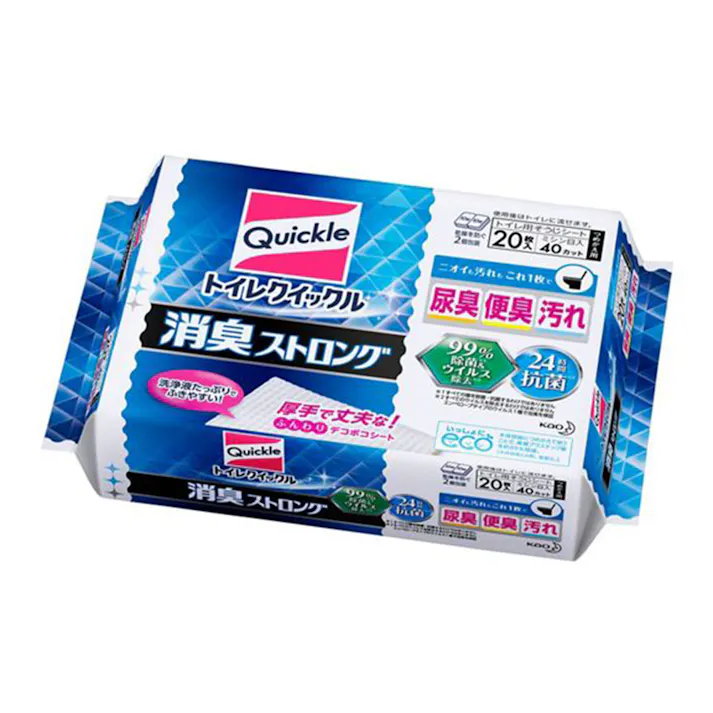 トイレクイックル 消臭ストロング つめかえ用 20枚