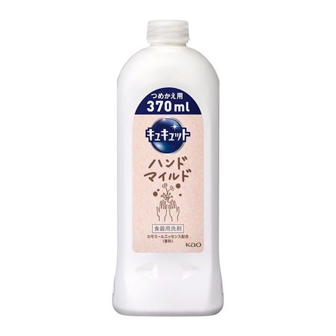 花王 キュキュット ハンドマイルド カモミールの香り 詰替 370ml(販売終了)