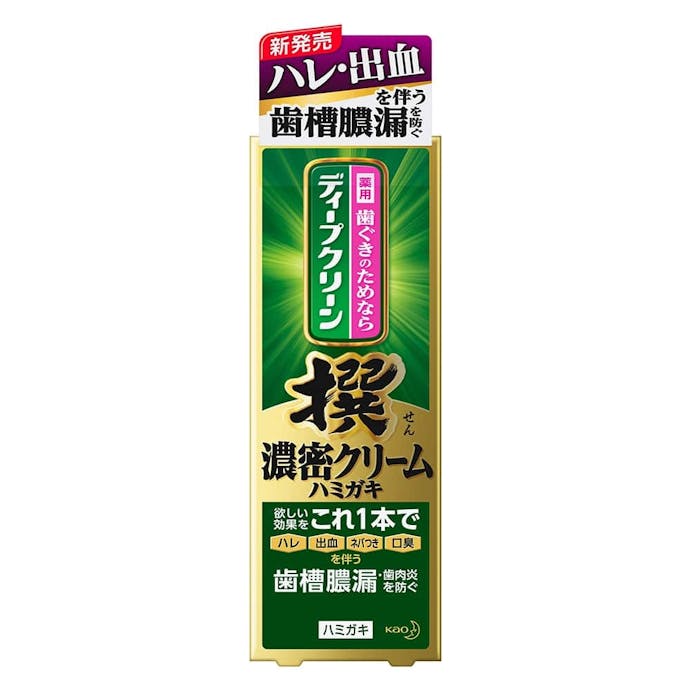 花王 ディープクリーン撰 濃密クリームハミガキ 100g