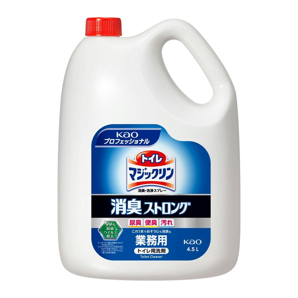 花王 トイレマジックリン 消臭・洗浄スプレー 消臭ストロング 業務用4.5L