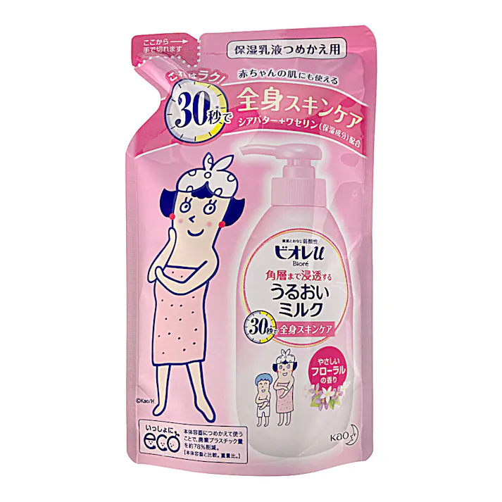 ビオレu 角層まで浸透する うるおいミルク やさしいフローラルの香り 詰替 250ml