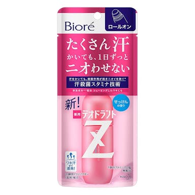 花王 ビオレ デオドラントZ ロールオン せっけんの香り 40ml