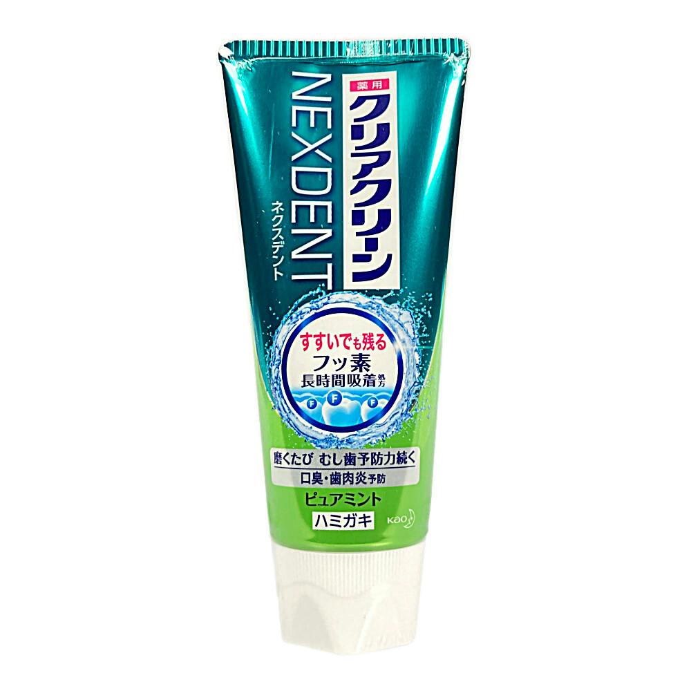 クリアクリーン NEXDENT (ネクスデント) ピュアミント 120g | オーラル
