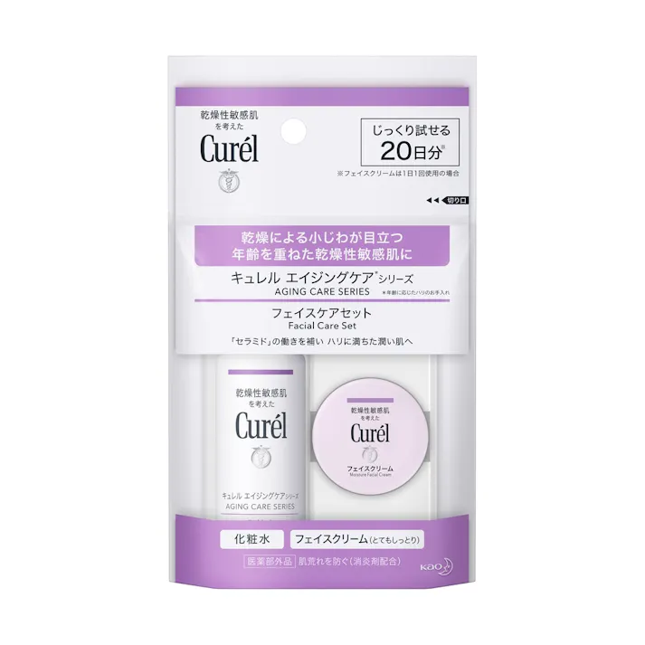 キュレル エイジングケアシリーズ フェイスケアセット 30ml+10g