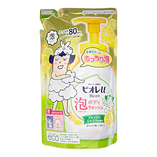 ビオレu 泡で出てくるボディウォッシュ フレッシュシトラスの香り 詰替 480ml