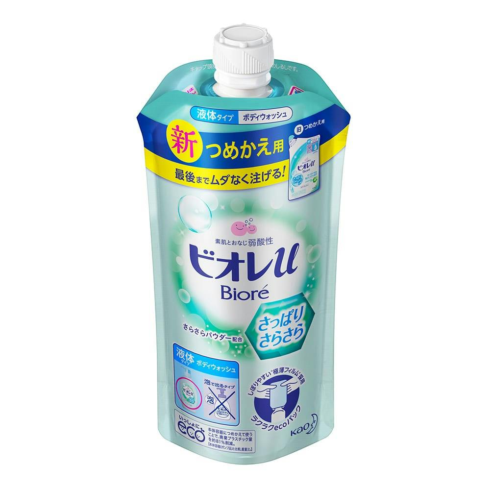 ビオレu さっぱりさらさら 詰替 340ml | ボディソープ・ハンド