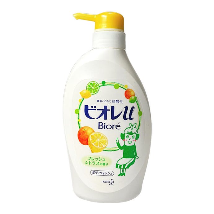 花王 ビオレu フレッシュシトラスの香り ポンプ 480ml