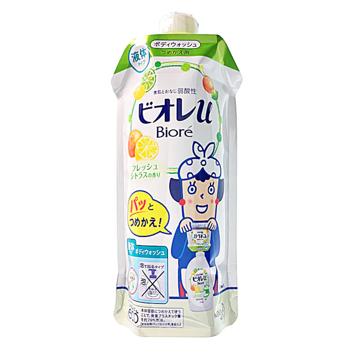 ビオレu フレッシュシトラスの香り 詰替 340ml (販売終了)