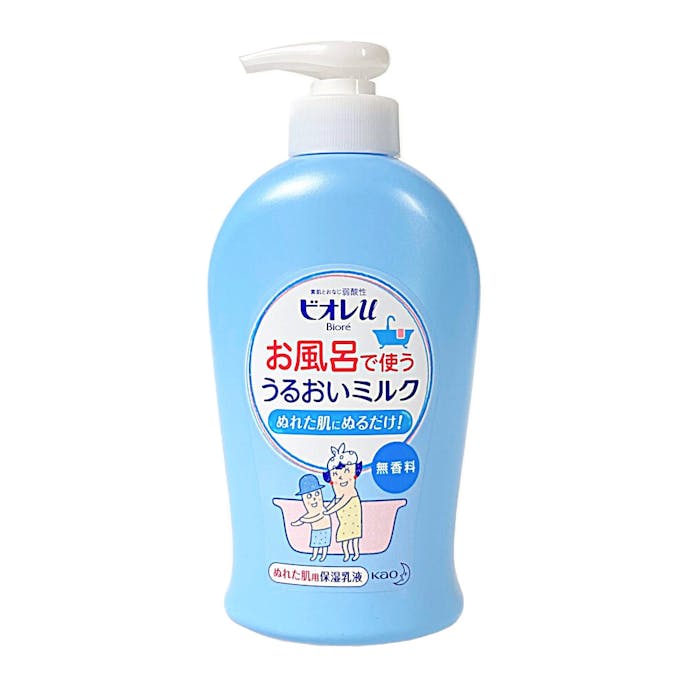 花王 ビオレu お風呂で使う うるおいミルク 無香料 300ml