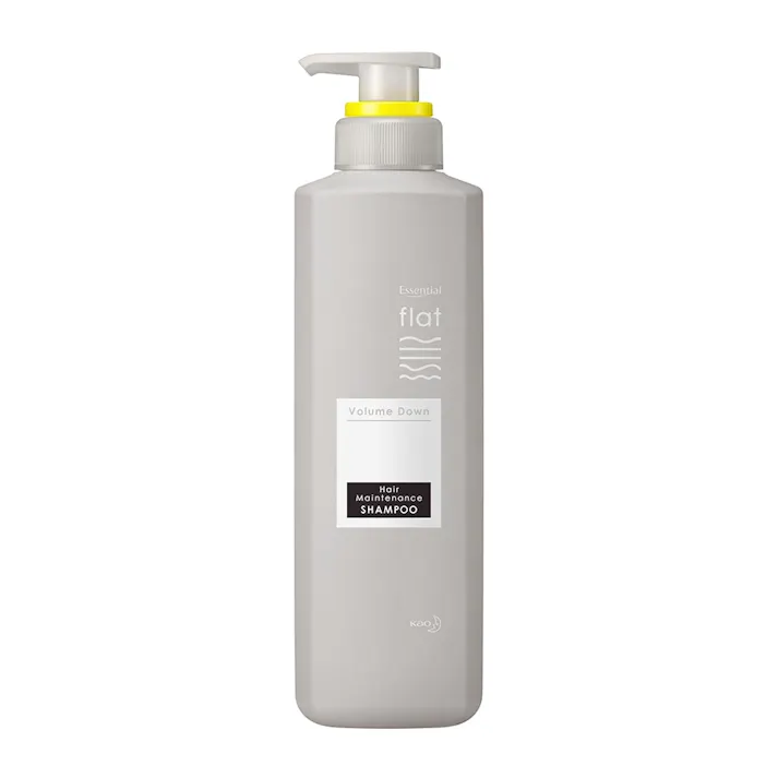 エッセンシャルflat ボリュームダウン シャンプー ポンプ 500ml(販売終了)