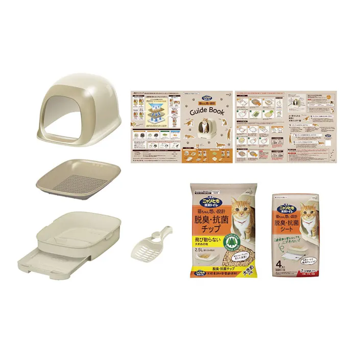 花王 ニャンとも清潔トイレセット ドームタイプ ベージュ ホームセンター通販 カインズ