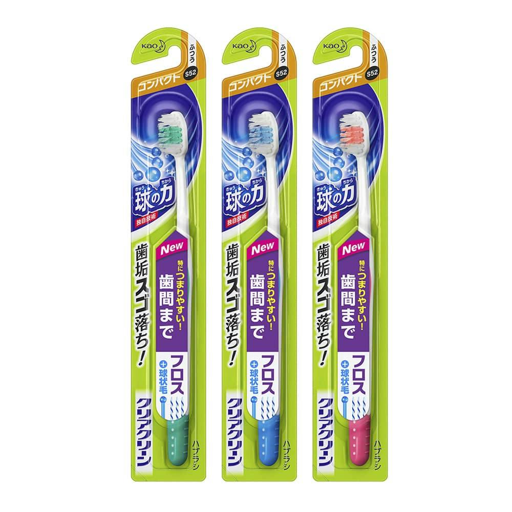 クリアクリーン ハブラシ 歯間プラス コンパクト ふつう 1本