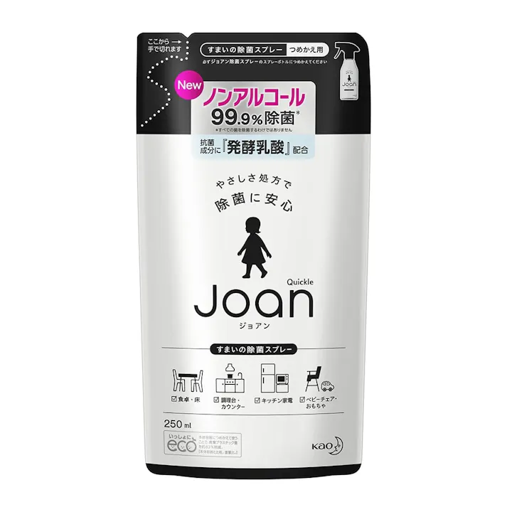 クイックル Joan(ジョアン) 除菌スプレー つめかえ用 250ml