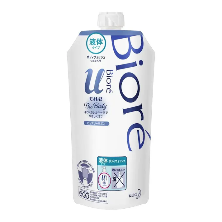 ビオレu ザ ボディ 液体タイプ ピュアリーサボンの香り 詰替 340ml(販売終了)