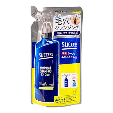 花王 サクセス 薬用シャンプー エクストラクール 詰替 320ml