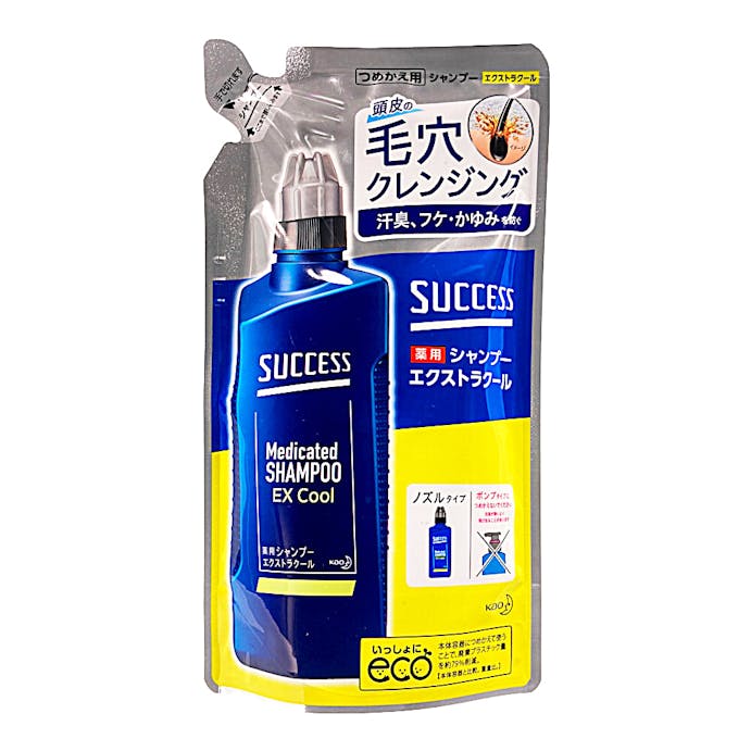 花王 サクセス 薬用シャンプー エクストラクール 詰替 320ml